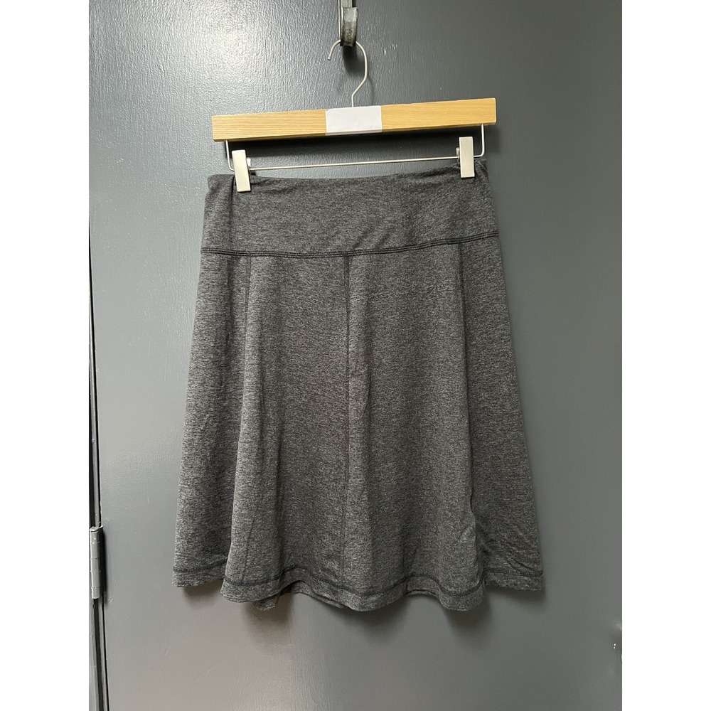 Patagonia Sz XS "Seabrook" Heather Gray A-Line Stretchy Sun UPF 50 Coverup Skirt